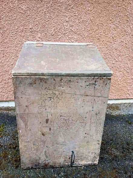 Photo of free Wooden chest with sloping, hinged lid (Nailsea BS21) #3