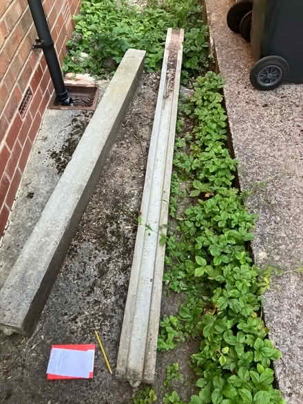 Photo of free Concrete fence post and gravel board (Chorley SK9) #1