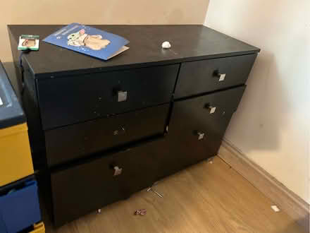 Photo of free Table drawers sofa (Wattsville NP11) #2