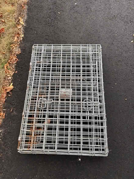 Photo of free Med dog crate (Maynard) #1