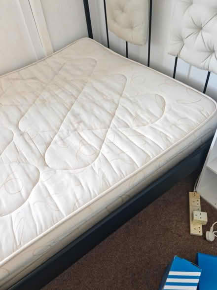 Photo of free Bed and mattress (Bh6 3qr) #1
