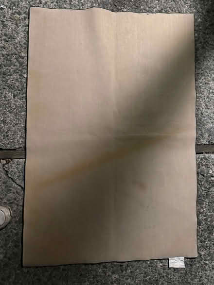 Photo of free 30” x 45” Rug w rubber backing (1075 Valencia Avenue) #3