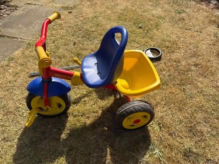 Photo of free Tricycle with pushing pole (Westcott, surrey) #4
