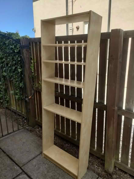 Photo of free Tall wooden IKEA bookcase (G62, Milngavie) #1