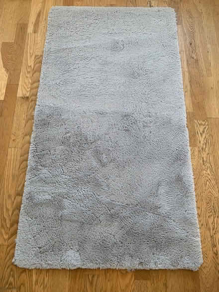 Photo of free Dunelm light grey rug (PO7) #1