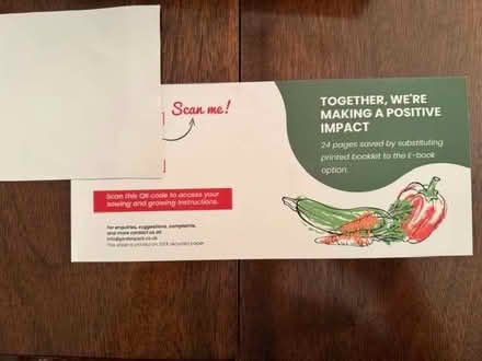 Photo of free Box of seeds (Oxshott KT22) #4