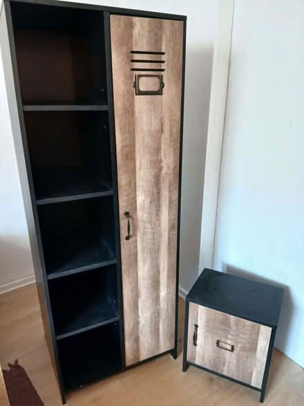 Photo of free Childs Wardrobe & Bedside Cabinet (Ulverston LA12) #1