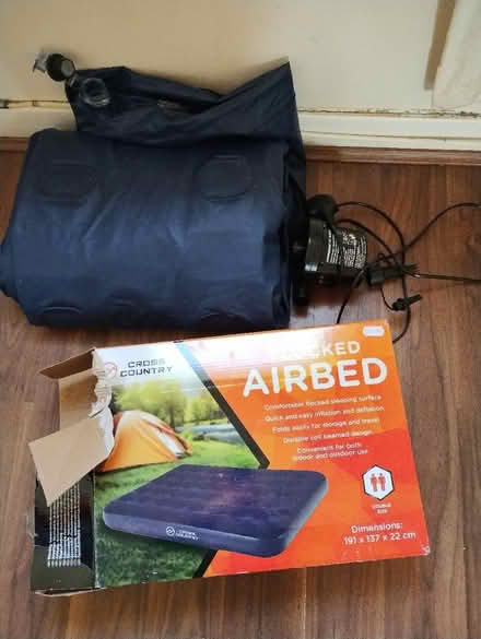 Photo of free Airbed (double) and pump (Bonnington road, EH6) #1