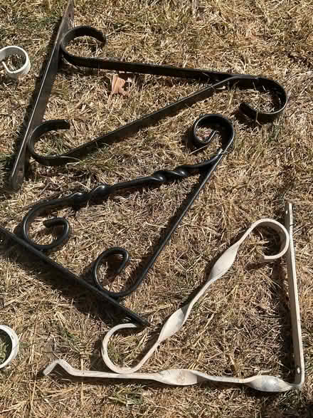 Photo of free Shelf / hanging basket brackets x 9 (Strood ME2) #3