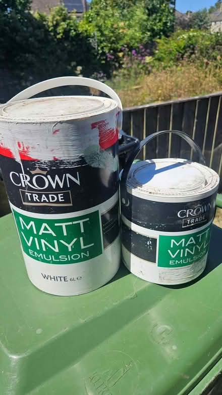 Photo of free Matt vinyl paint (Bath BA2 3AB) #1