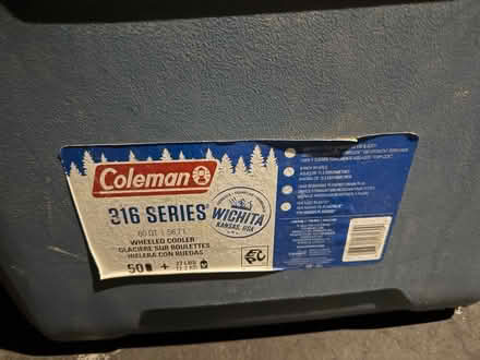 Photo of free Coleman 316 Series 50-quart Cooler (1089 West Olive Avenue) #2