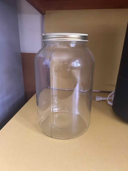 Photo of free Large glass jar (Tufts University) #1