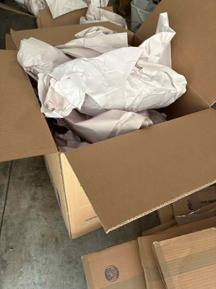 Photo of free Moving Boxes and Packing Paper (Mosaic District in Fairfax) #2