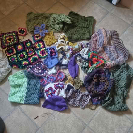 Photo of free Assorted crochet pieces (Hailsham BN27) #1