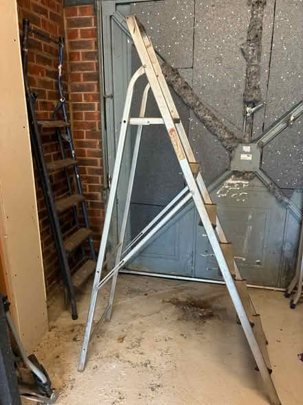 Photo of free Metal Step Ladder (East Malling ME19) #2
