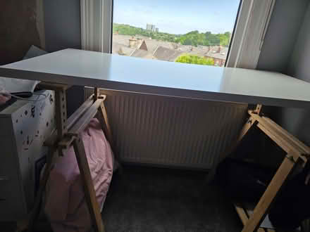 Photo of free Ikea trestle table (Banner Cross S11) #1