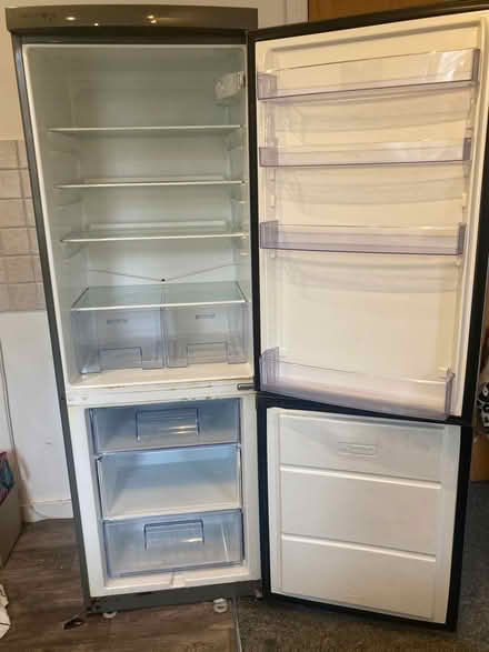 Photo of free Large Zanussi fridge freezer (Liverpool L18) #1