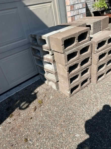 Photo of free 34 cinder blocks (Bethany) #1