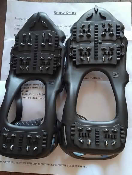 Photo of free Snow/ice grips (Finchley Church End N3) #1