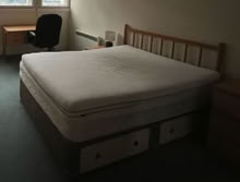 Photo of free Bed frame (size: double bed), divans (size: double bed) (Old Town EH1) #1