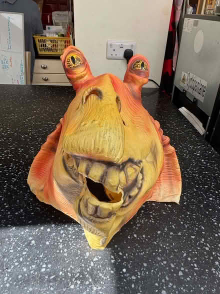 Photo of free Jar Jar Binks full head mask (Walton-on-Thames KT12) #3