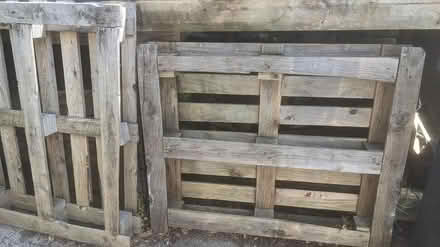 Photo of free Two large pallets (Bamford S33) #1
