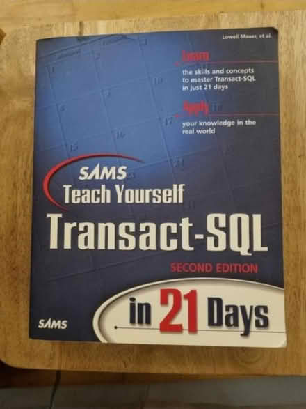 Photo of free Teach Yourself Transact-SQL in 21d (Enfield EN3) #1