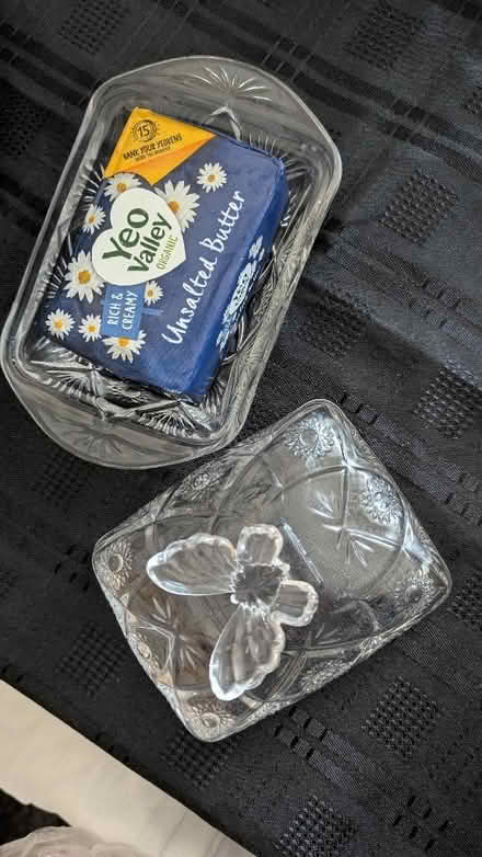 Photo of free Glass butter dish (Bromsgrove B61) #1