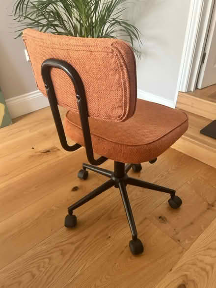 Photo of free Terracotta orange desk chair (Stroud Green N4) #2