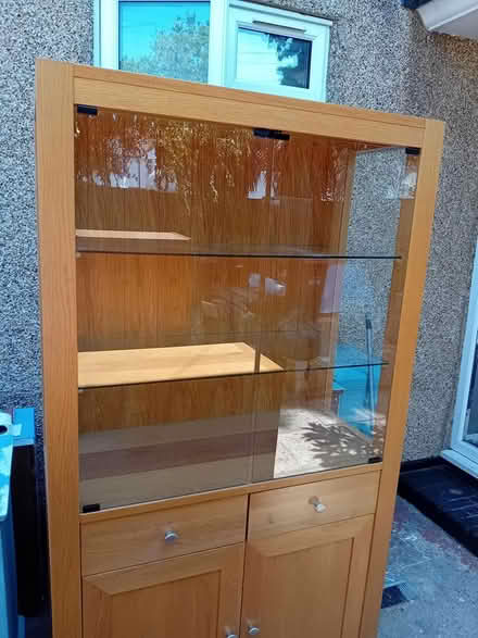 Photo of free Glass cabinet (Hanworth TW13) #2