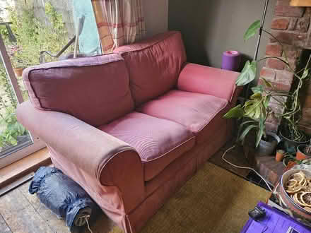 Photo of free Pink 2 seater sofa (bristol bs3) #1