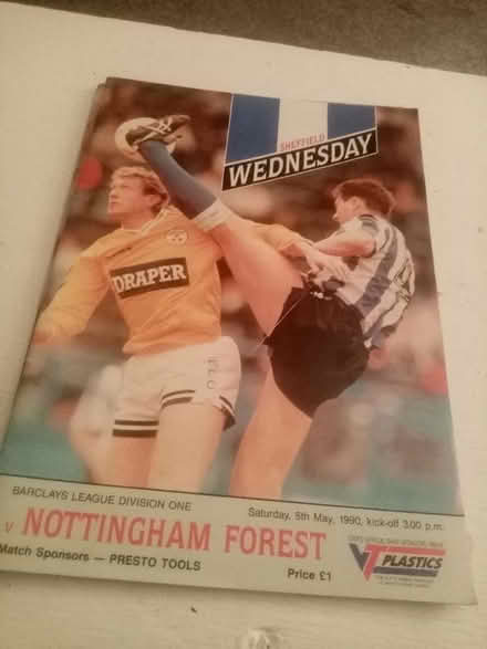 Photo of free Old Sheffield Wednesday Programmes (Broomhall S3) #2