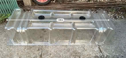 Photo of free 2 plastic garden cloches (Chippenham SN14) #1