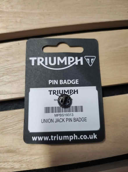 Photo of free Triumph Badge (Sarisbury Green SO31) #2