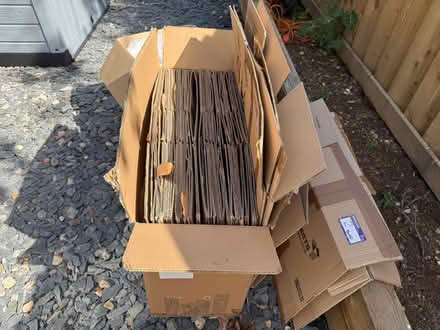 Photo of free Packing boxes and bubble wrap (Stondon SG16) #2
