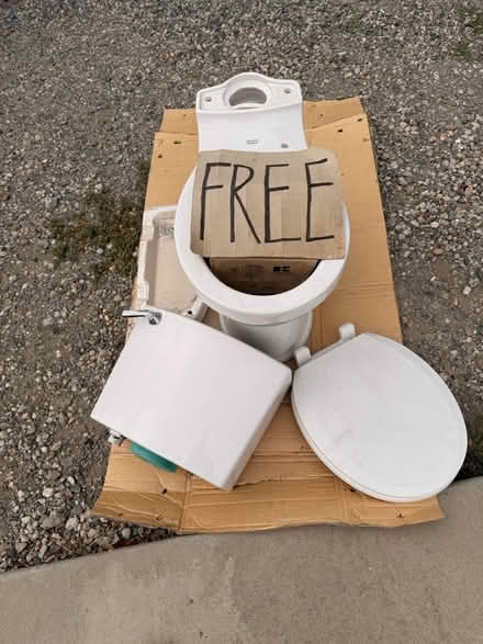 Photo of free Hardly used toilet (Martinez) #1