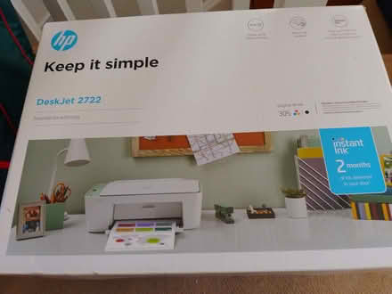 Photo of free HP 2722 Desktop Printer (Bexhill TN39) #1