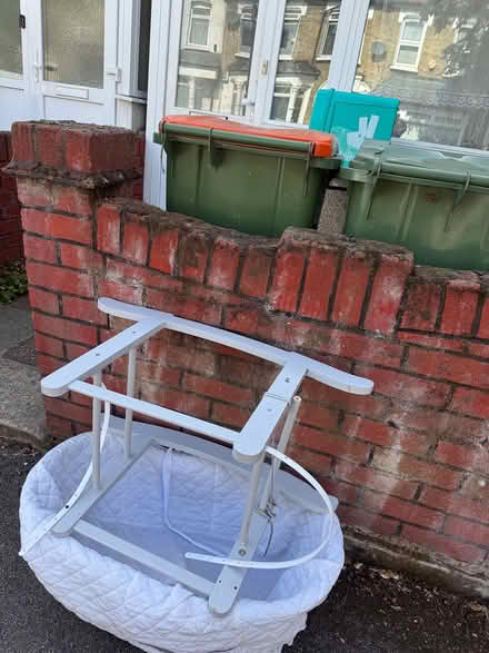 Photo of free Moses basket with stand(not mine) (Plaistow E13) #2