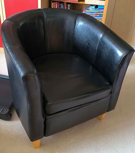 Photo of free Black Bucket Chair (Keswick CA12) #1