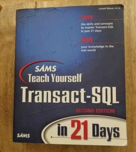Photo of free Teach Yourself Transact-SQL in 21d (Enfield EN3) #1