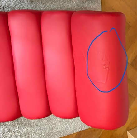 Photo of free Red low rocking chair (Ayr KA7) #3
