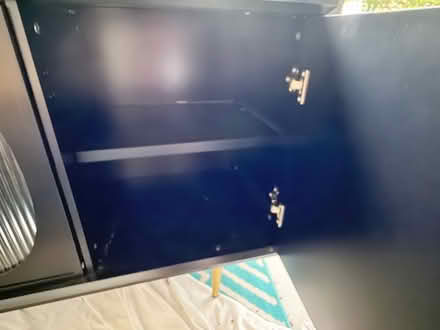 Photo of free Black media console gold hware (Brightwood Park/Petworth DC) #4