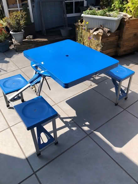 Photo of free Camping table (Elton BL8) #1