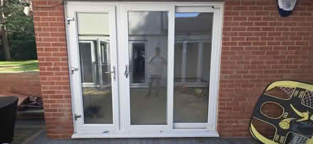 Photo of free Double Glazed UPVC patio door + fixed + Sliding panel (Oxhey Hall WD19) #1