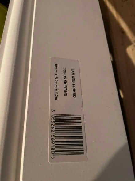 Photo of free Surplus skirting board (Ham Gate TW10) #2