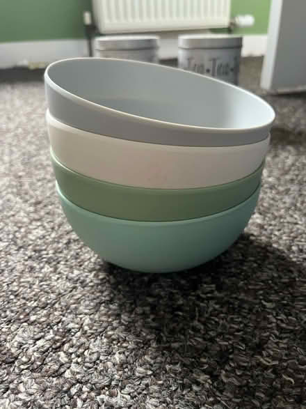 Photo of free Plastic plates and bowls (Clermiston, EH4) #2