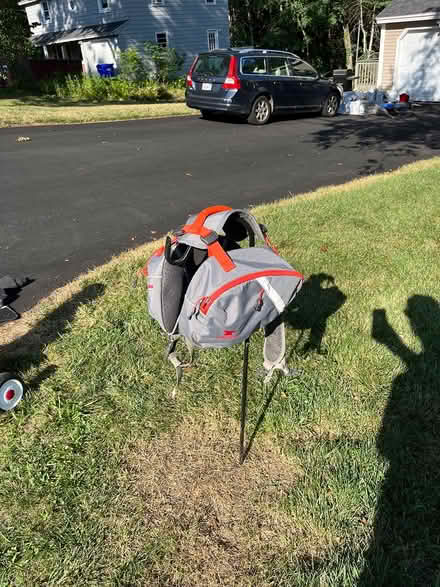 Photo of free Dog backpack- approx 60 lb dog (Maynard) #1
