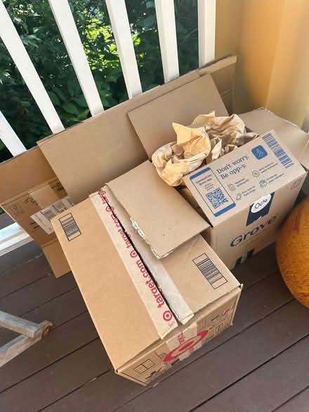 Photo of free Boxes w/Packing Paper (Watertown, MA) #1