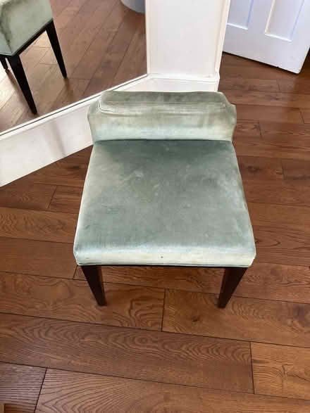Photo of free Green vanity stool (Finchley) #1