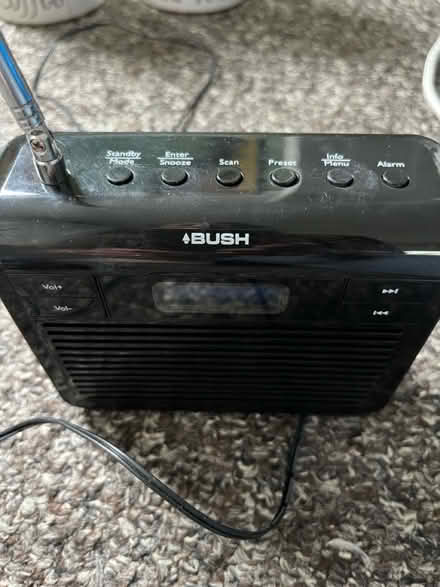 Photo of free Bush radio alarm (Clermiston, EH4) #2